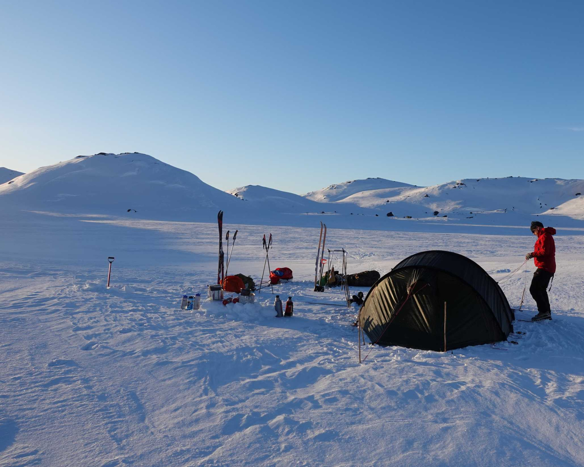 Middagsforberedelser godt i gang