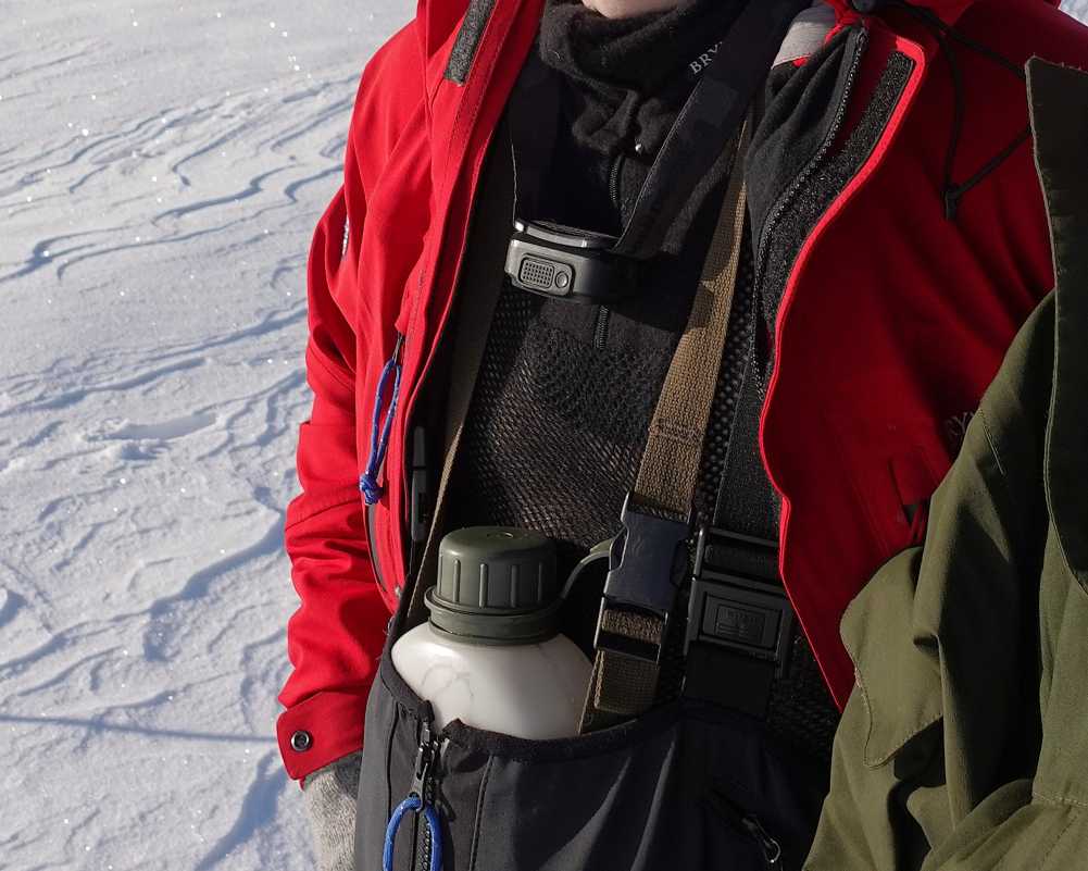 Leir på 700 høydemeter med god tilgang til vann.