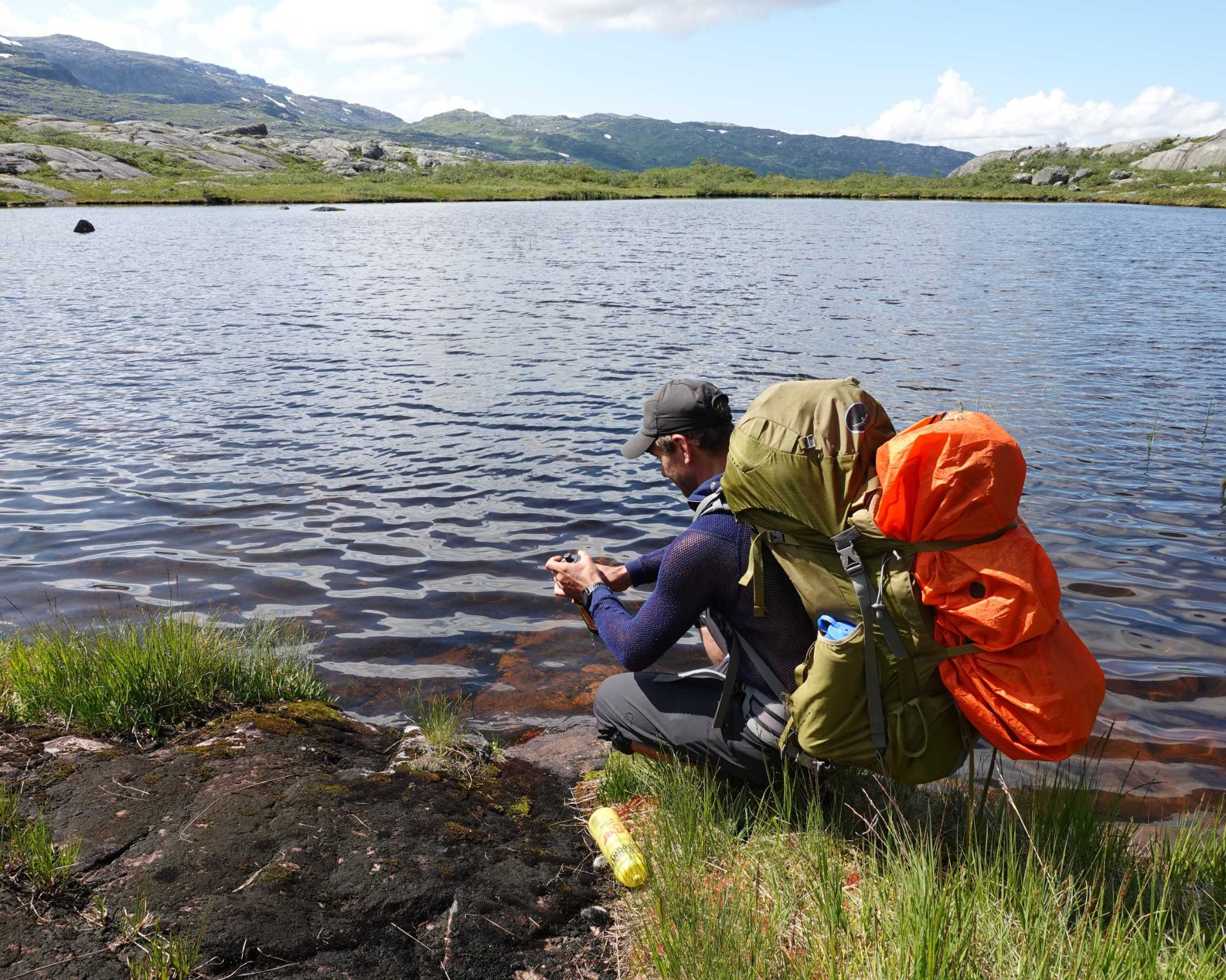 Vann fra mindre fjellvann