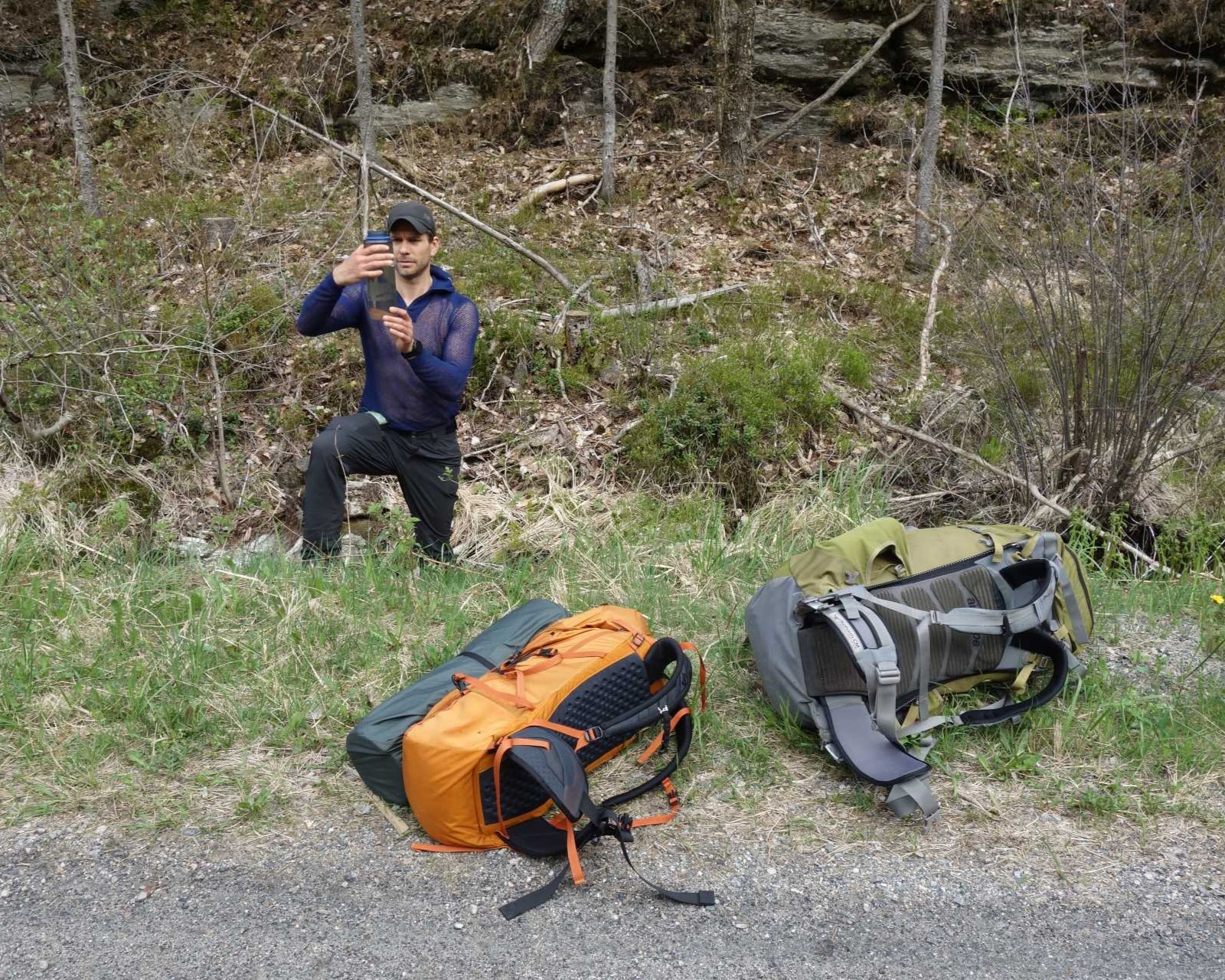 Kvaliteten på vannet kontrolleres ved å se på farge.